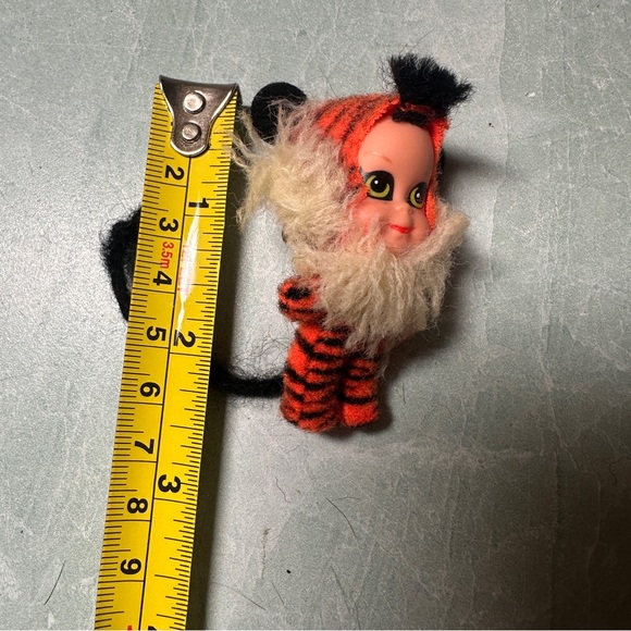 Vintage Liddle Kiddles Tiny Tiger Animiddle Miniature Doll 1960s - Picture 4 of 4